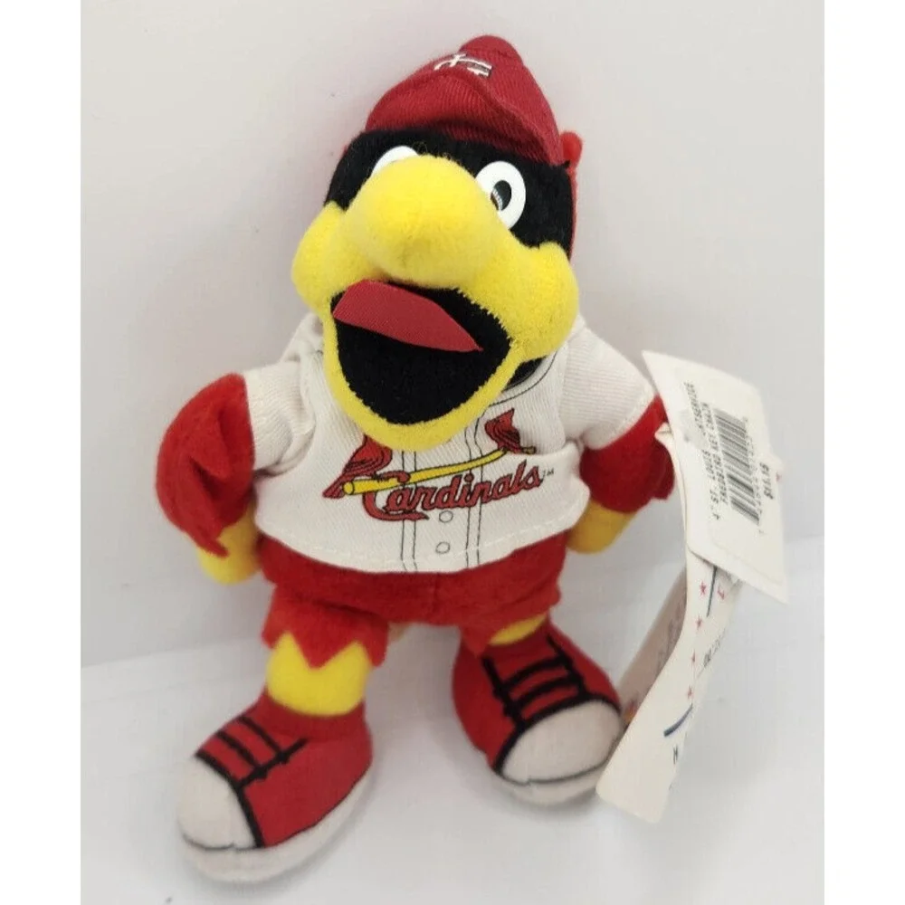 St Louis Cardinals Fredbird 4 inch Keychain Souvenir with‎ Magnet